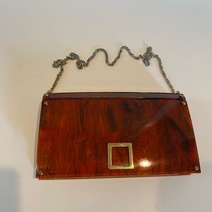 Vintage plastic purse.